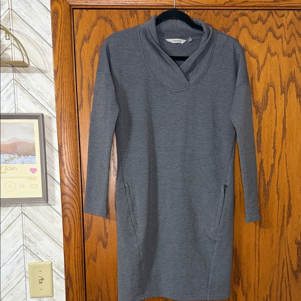 Athleta Cowl Neck Dress